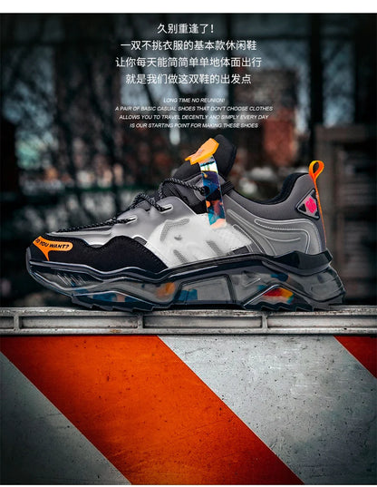 Shoes Men Sneakers Male Casual Men's Shoes Tennis Luxury Shoes Trainer Race Breathable Shoes Fashion Loafers Running Shoes for Men