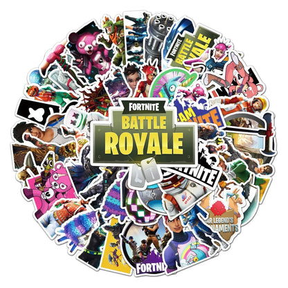 Shooting Game Pencilcase FORTNITED Boy Large Capacity Waterproof Pencil Pouch Office Stationary Gift Toy