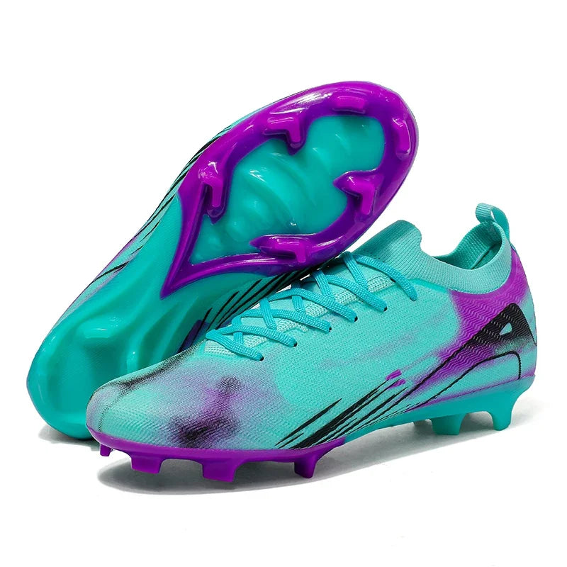 Men's New Non-Slip Soccer Shoes Training FG Top Quality Sneakers Football Boots Cleats Wholesale Drop Shipping Unisex Adult