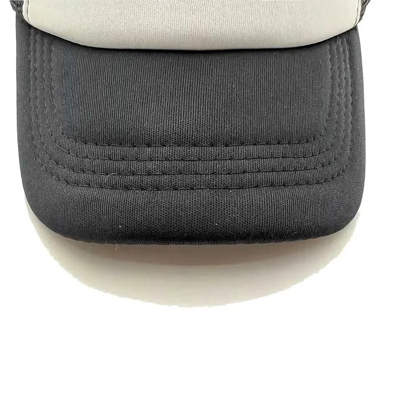 Cappellino da baseball carino con stampa SpongeBob, per uomo e donna, cappellino estivo in rete con protezione solare, cappellino da golf regolabile, cappellino da camionista in stile anime