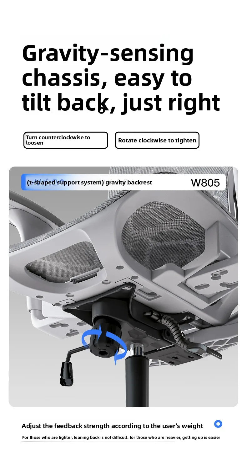 Multi-functional Chair Office Chair Computer Chair Recliner Chair Nap Ergonomic Chair Chair Swivel Chair E-sports Chair