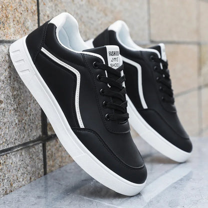 Zapatillas casuales de skate para hombre, blancas, para exteriores y ocio, transpirables, para caminar, planas, Chaussure Homme 39-48
