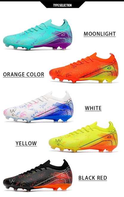 Nieuwe voetbalschoenen voor heren, FG Soccer Shoes voor training, groothandel, topkwaliteit noppenschoenen, antislip, dropshipping, uniseks volwassenen