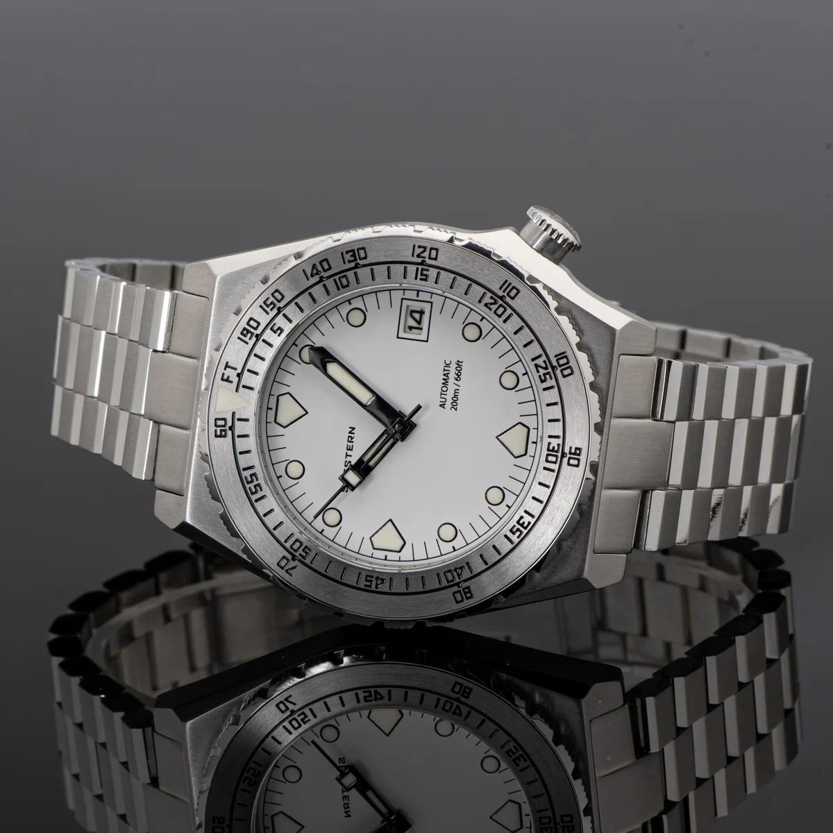 SEESTERN SUB600T V3 Men's Watch Automatic Diving Sapphire Wristwatch NH35 Movement Ceramic Bezel Luminous Date Jubilee Waterproof