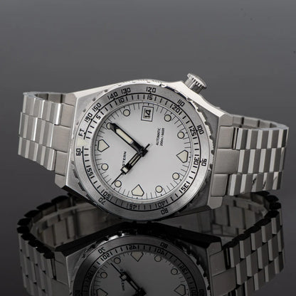 SEESTERN SUB600T V3 Men's Watch Automatic Diving Sapphire Wristwatch NH35 Movement Ceramic Bezel Luminous Date Jubilee Waterproof