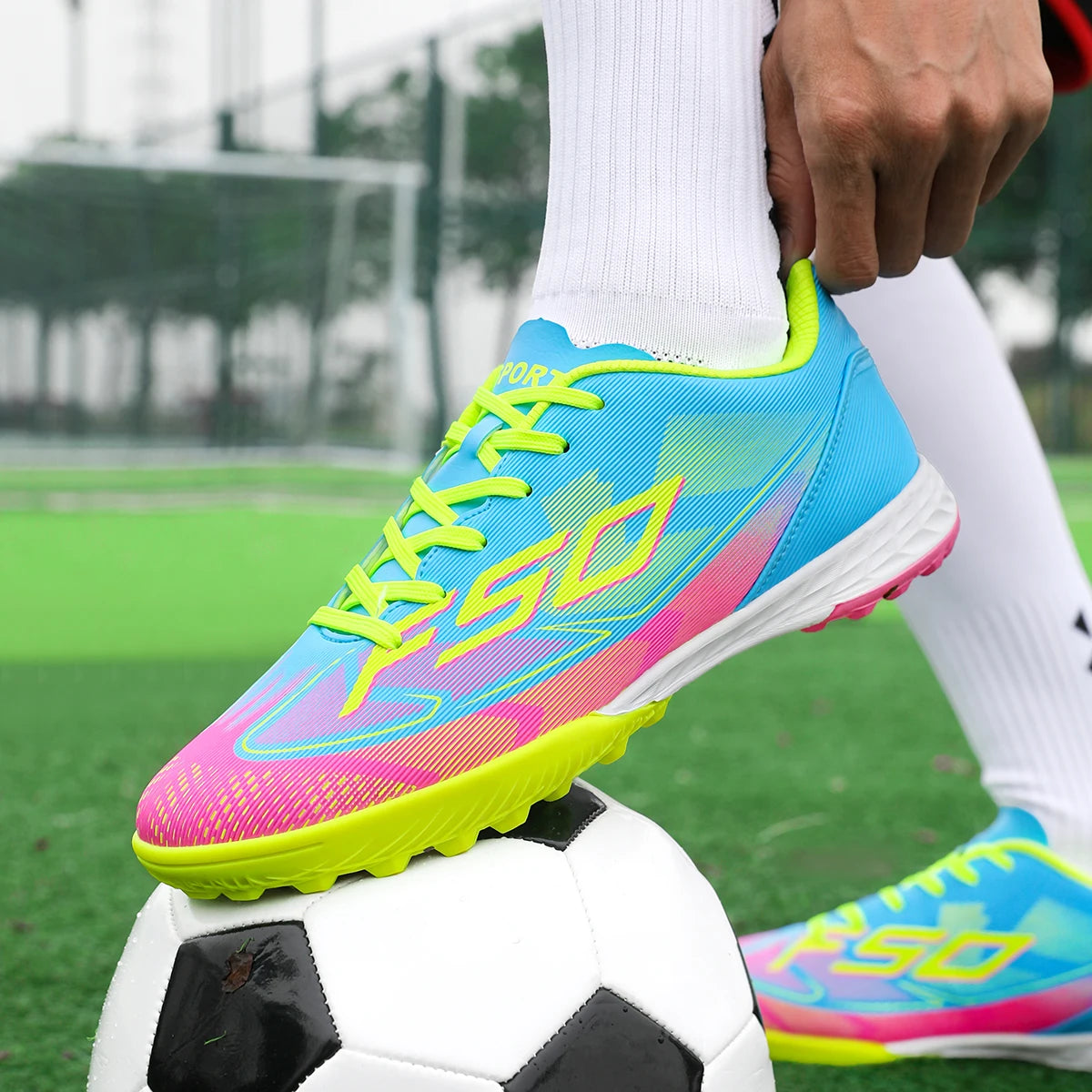 New Men's Soccer Shoes Unisex Sneakers Hot Sale Football Boots Professional High-Quality Futsal Ultralight Women TF/FG Cleats