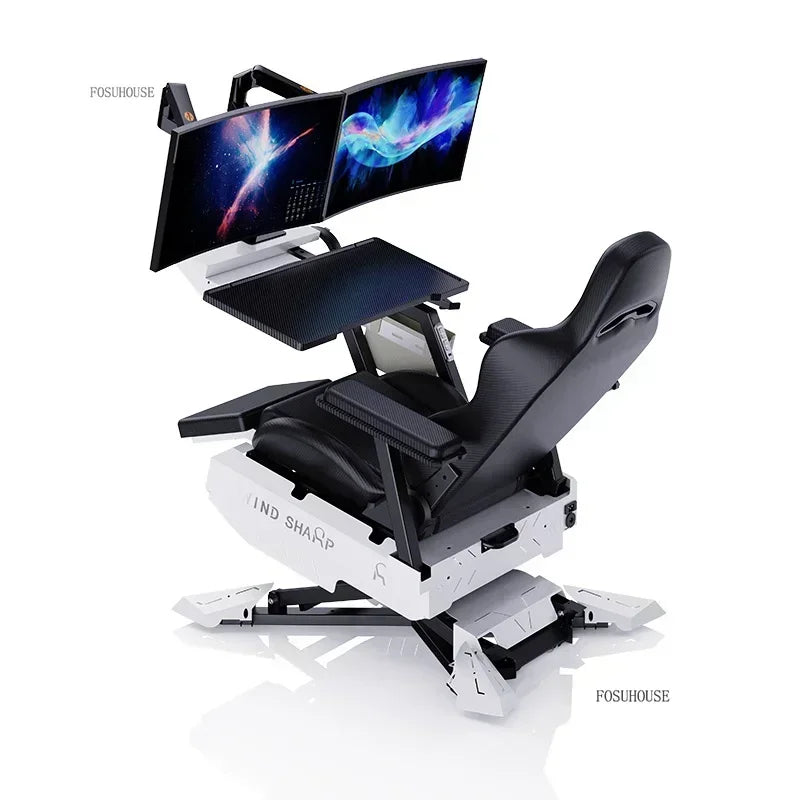 Ergonomic Gaming Chair PC Computer Racing Style Cockpit Lazy Multifunctional Long Sitting Office Home Gamer Furniture 2026