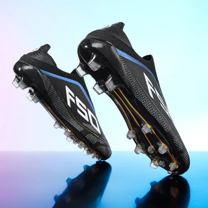 Men's Soccer Cleats Professional Football Boots Society Turf Breathable Mesh Youth Soccer Shoes Anti-Skid Male Sneakers Chuteira