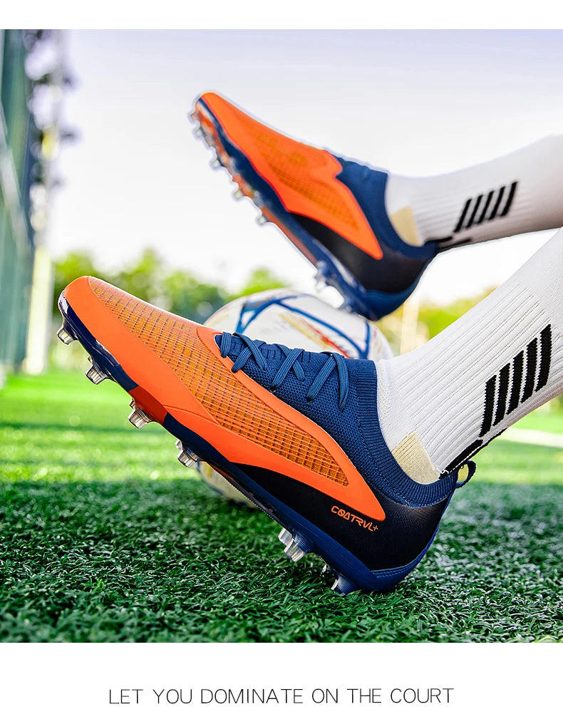 Heren New TF voetbalschoenen sneakers voor kunstgras, slijtvast, ademend, voor volwassenen, trainingsschoenen voor voetbal van topkwaliteit met noppen