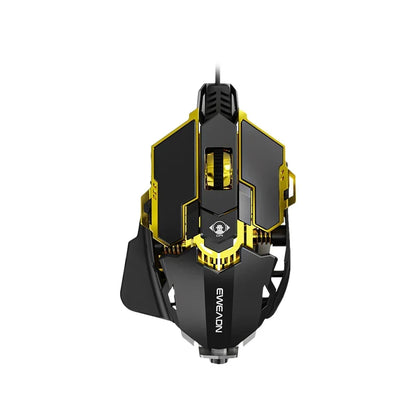 G5 Mechanical E-sports Wired Mouse RGB 9 Button Macro Programming Gaming Mute Mouse 12800 DPI For Desktop Computer Laptop