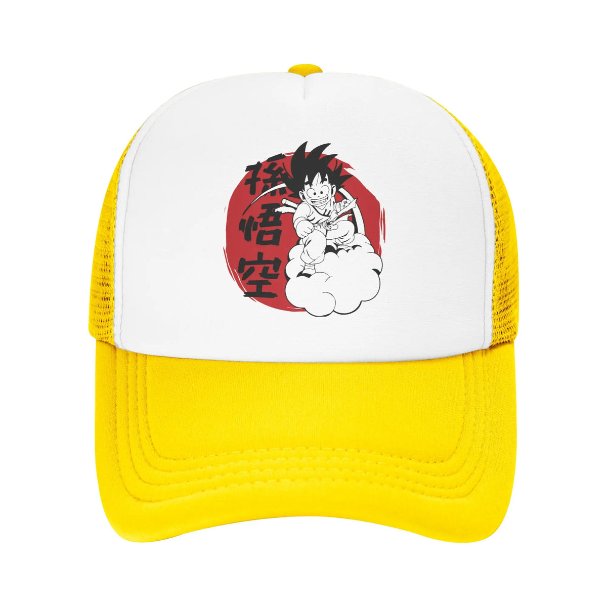 Son Gohan D-Dragon Ball Z „Trucker“ kepurė, unisex lauko kepurės, „Trucker“ darbininkų kepurės, „Trucker“ kepurės, „Snapback“ kepurės, tinklinės beisbolo kepurės