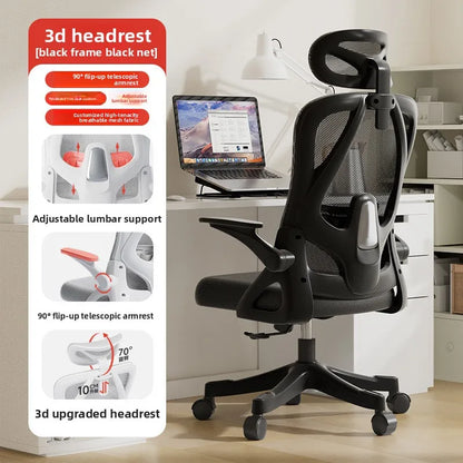 Ergonomic Gaming Chair for Office Home Dorm Robe Rest Long Hours Comfort Support Adjustable Height Keyboard Mouse Compatible