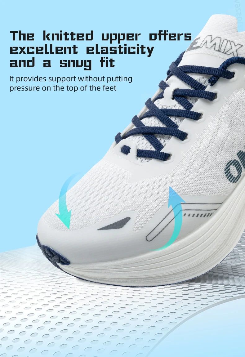 ONEMIX 2026 Jogging Running Shoes, Unisex Lightweight Sneakers, Road Wear-Resistant Fashion Sports Fitness Shoes