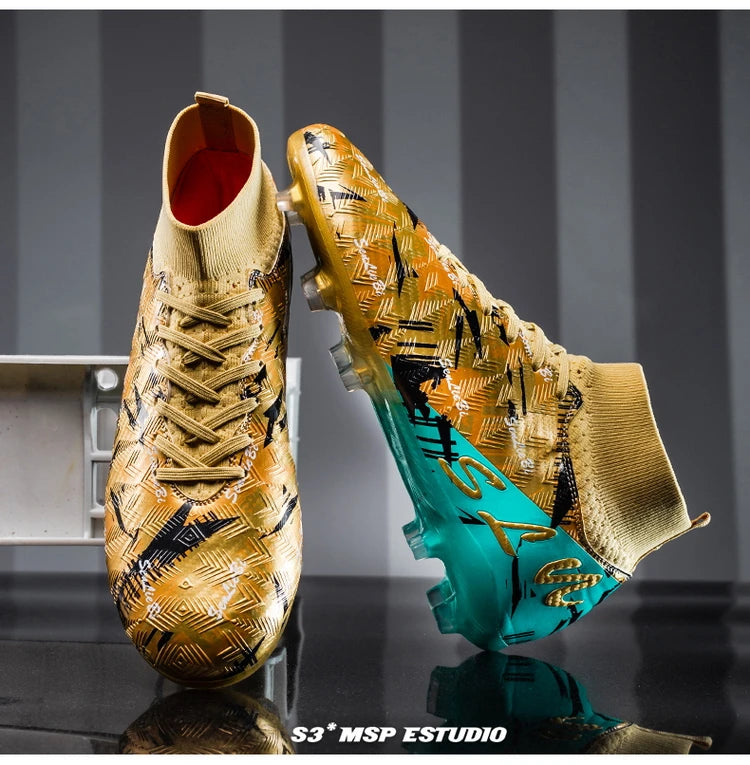 Professional Football Boots Men Soccer Shoes Society Football Cleats FG Ultralight Training Soccer Sneakers Outdoor Sports Shoes