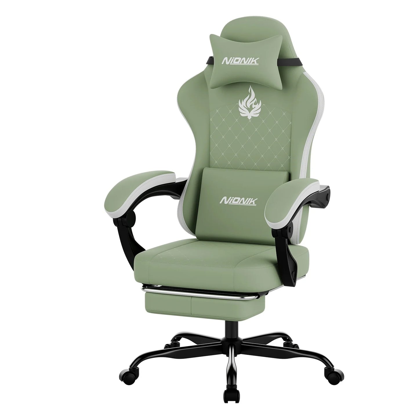 Gaming Chair High Back Ergonomic Computer Chair With Footrest Reclining Adult Comfortable Office Chair ﻿