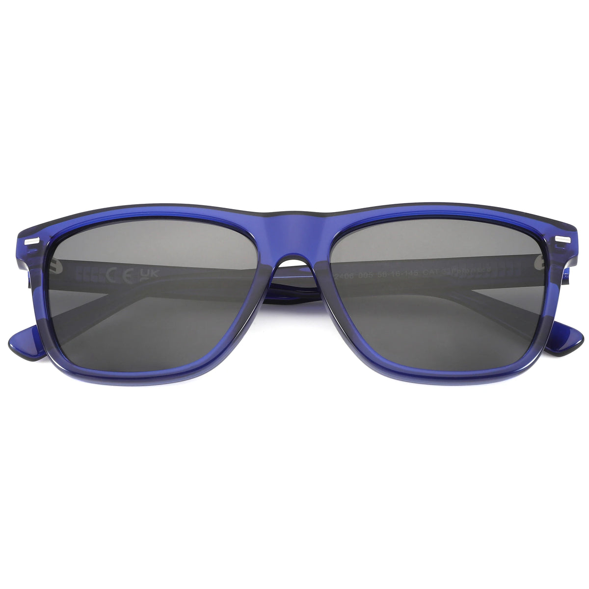 ZENOTTIC Trendy Polarized Sunglasses UV400 Protection Acetate Square Sun Glasses Classic Design Shade for Women Men