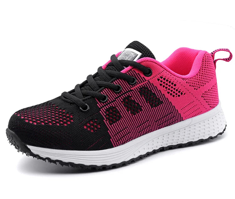 New Arrival Women Flats Footwear Lace-Up Flats Casual Sneakers Women's Soft Zapatos Mujer Plus Size