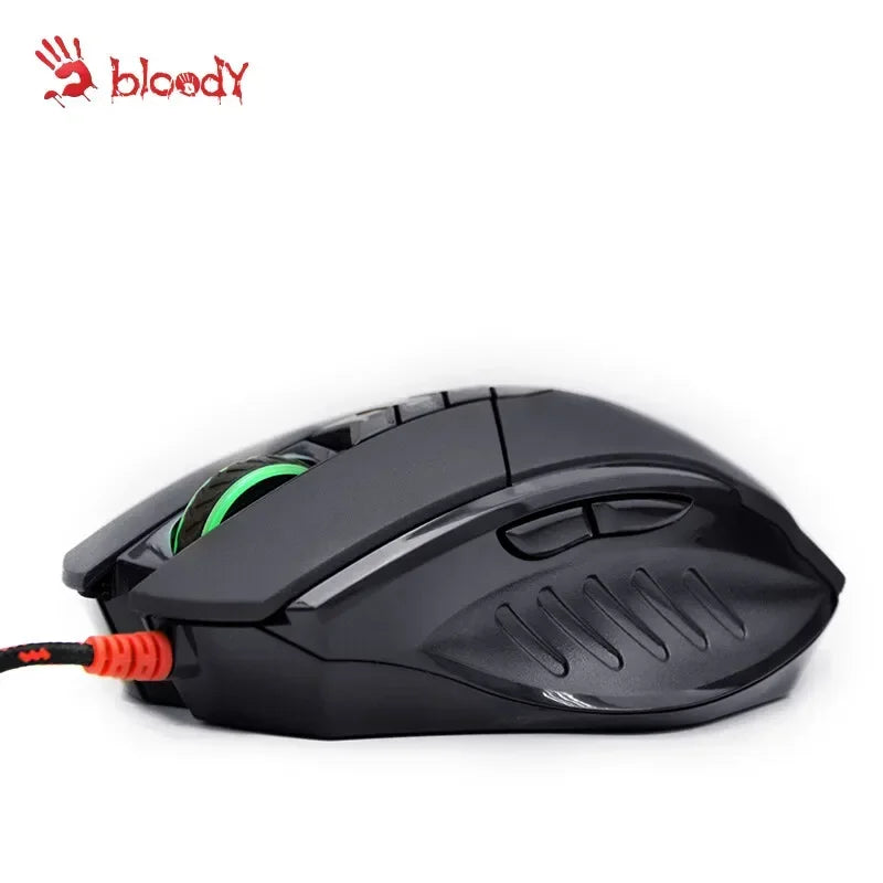 Bloody V7M Wired Mouse RGB Lightweight Ergonomics Design 4000dpi PC Office E-sports Gaming Macro Programming Mouse for CF LOL CS