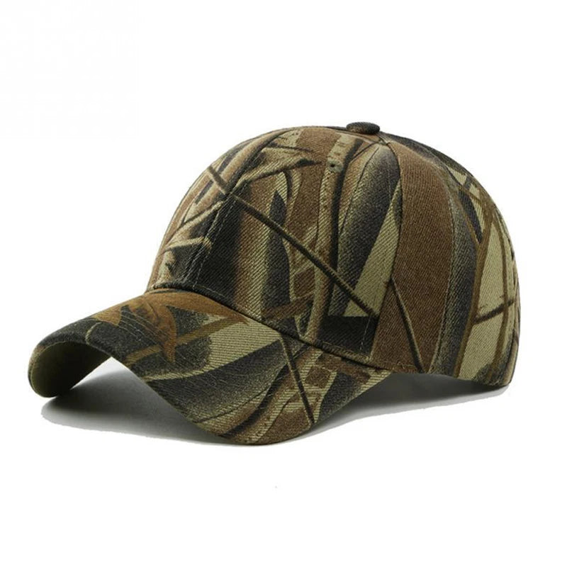 Adjustable Baseball Cap Summer Sunscreen Hat Camouflage Camo Camping Hiking Fishing Caps