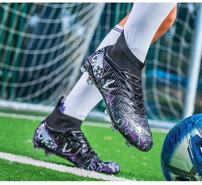 New Men Professional Soccer Shoes Non-slip Football Boots Unisex Breathable Futsal Sports New Cleats Drop Shipping Ultralight