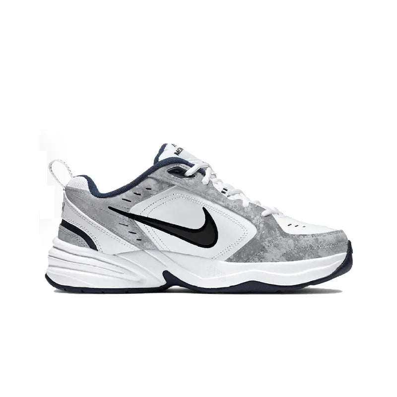 Custom Sneakers Nike Air Monarch 4 "Misty Night Blue Star" Classic Retro Men's Running Shoes