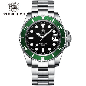 SD1953 Steeldive Brand 2022 Men Mechanical Wristwatch 41mm Stainless Steel Men Watch NH35 Sapphire Glass Men Watches