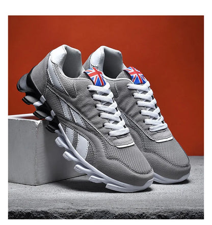 Nuove scarpe da running da uomo e da donna, sneakers casual traspiranti, antiscivolo e ammortizzate, comode per sport all’aperto e camminata, taglie 36-48