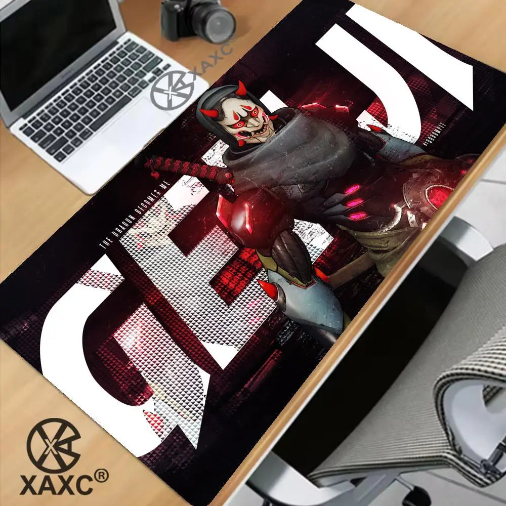 Large Game Overwatch Mouse Pad Kawaii XXL PC Computer Desk Mat Gamer Office Carpet Keyboard Table GamingAccessories MousepadXAXC