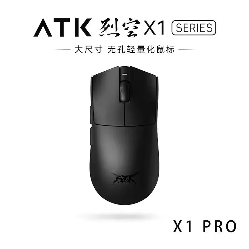 ATK X1 Series Wireless Bluetooth Mouse Paw3950/Ultra 8k Lightweight 49g Three Mode Mouse Fps Gamer Mouse Custom Gift
