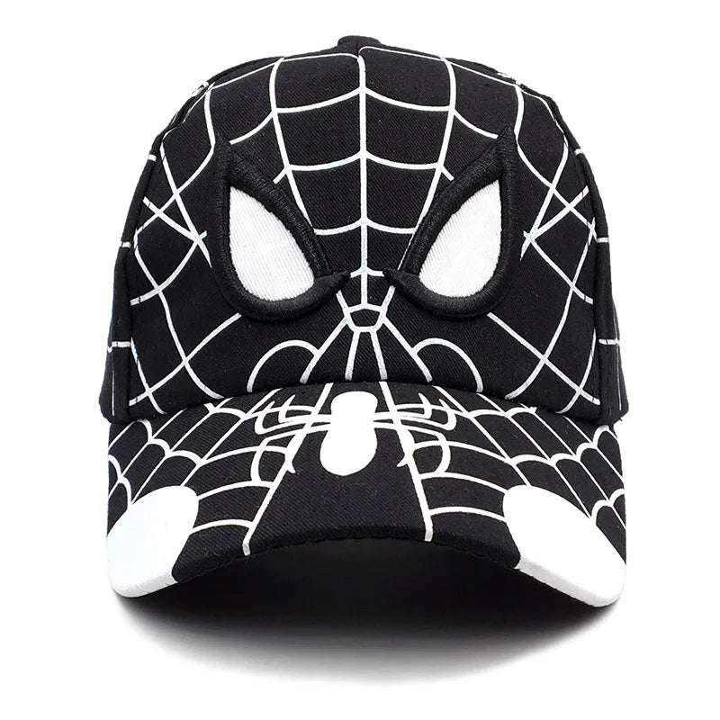 Marvel Spider-Man anime figurka, baseballová čepice, bavlněná čepice s kšiltem, studentská, pánská, dámská, kreslená, outdoorová, sluneční, kostýmová, dárek k narozeninám