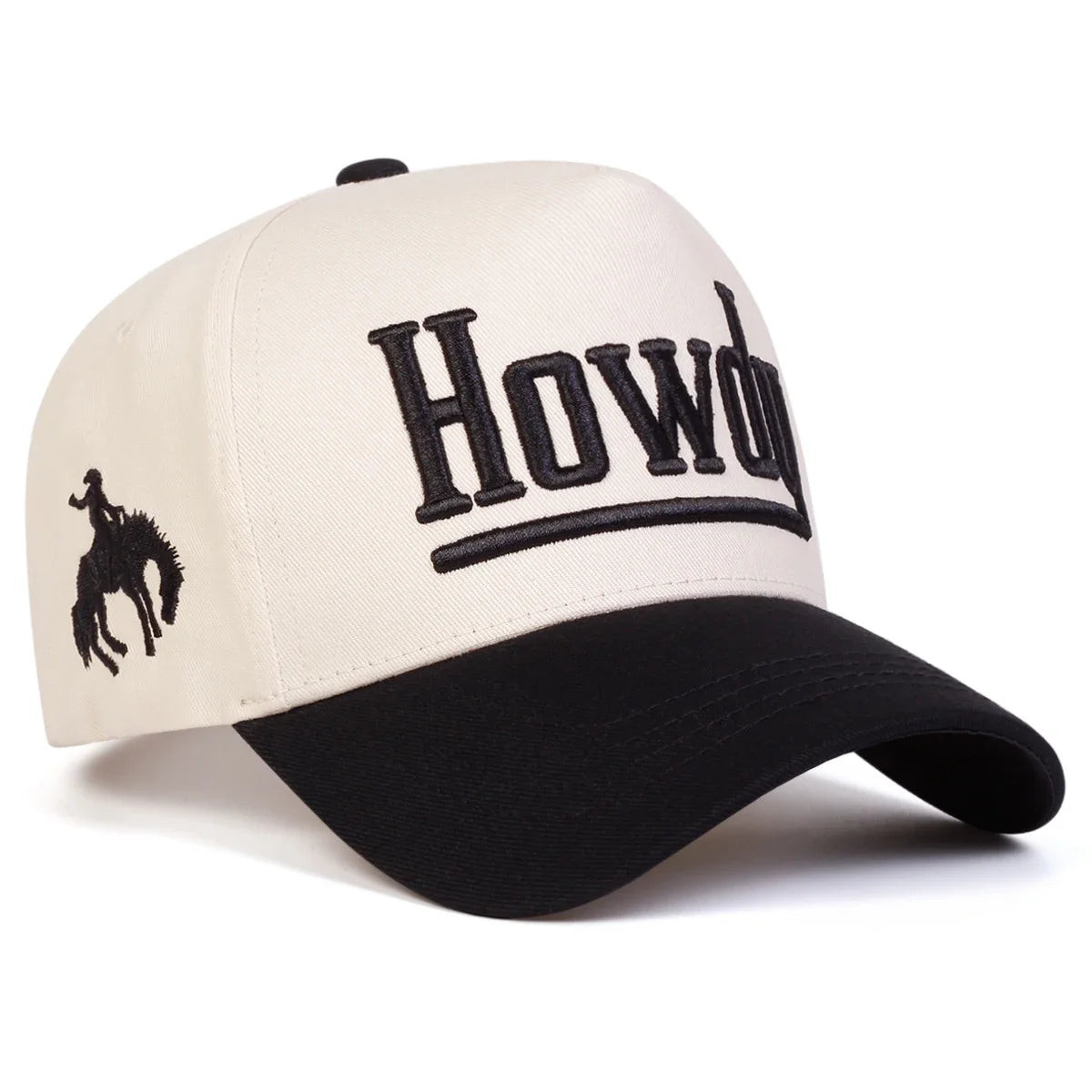 Unisex HOWDY Letter Embroidery Baseball Caps Spring Autumn Outdoor Adjustable Casual Hats Sunscreen Hat Sports Cap