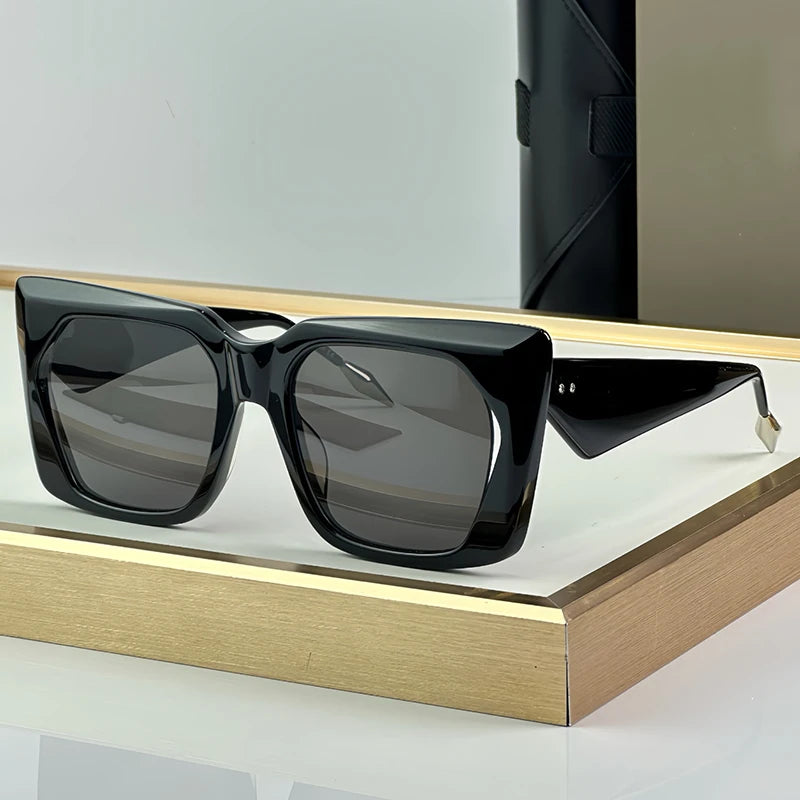 430 Square Acetate High Quality Sunglasses for Men and Women Handmade Men and Women UV400 Outdoor Personlized Trendy Eyeglasses