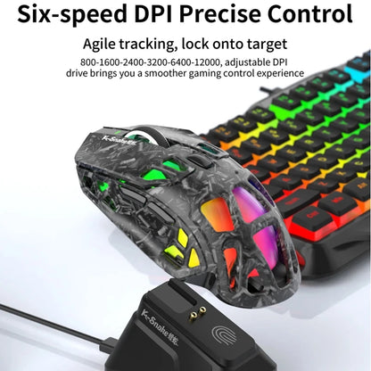 Lenovo X9Pro Tri-Mode Wireless Mouse 2.4G Bluetooth Wired Lightweight Magnetic Charging Dock Desktop Laptop Gaming&Office