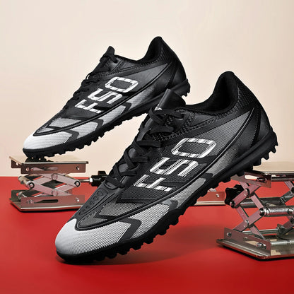 Lightweight Men's Soccer Shoes TF Nail Broken Outdoor Sports Shoes, Wear-Resistant and Anti-Slip