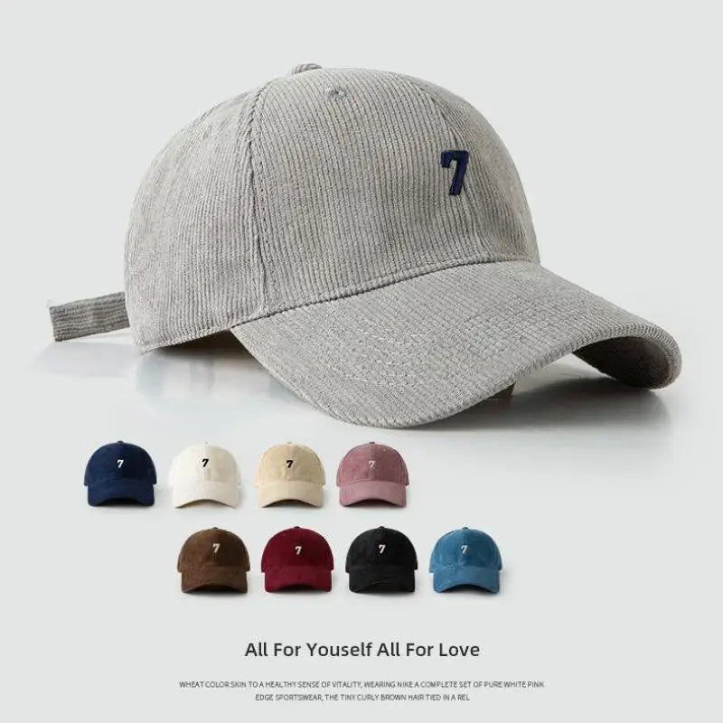 Winter 60-65 cm Large Size Corduroy Baseball Cap For Men Women Autumn Snapback Caps Big Head Dad Hat Gorra Bonnets Dropshipping
