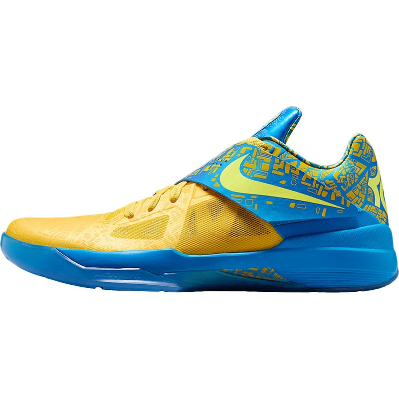 Nike genuine KD 4 Men's Lightweight Retro Low-top Basketball Shoes FZ5916-400