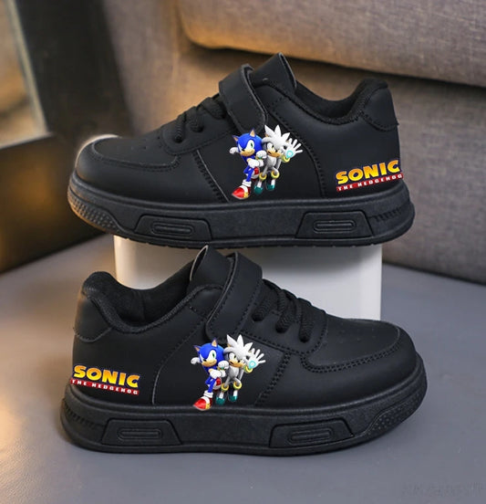 Sonic Students Fashion Casual Shoes Cartoon Anime Print Sneakers Cute Board Shoes Birthday Party Gifts