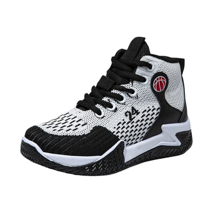 Große High-Top-Sportschuhe für Herren, lässig, atmungsaktiv und bequem, mit dicker Sohle – Basketballschuhe und Laufschuhe