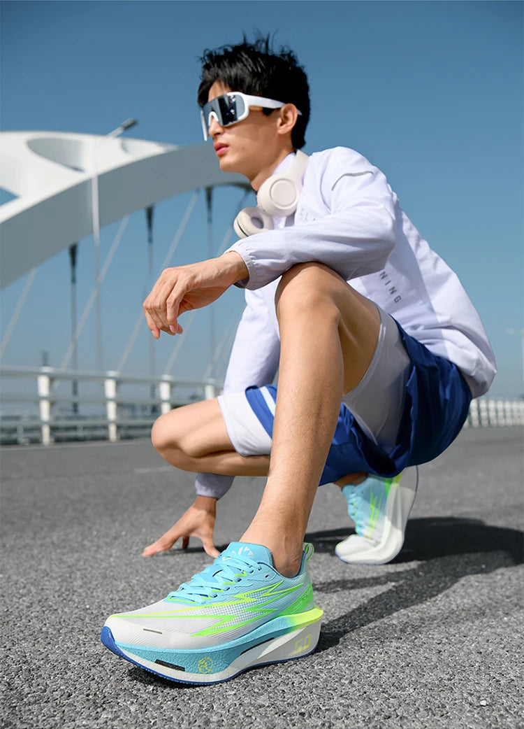 5.0 MIX Carbon Plate Running Shoes for Men and Women Racing Marathon Stable Rebound Shock-absorbing Training Sneakers