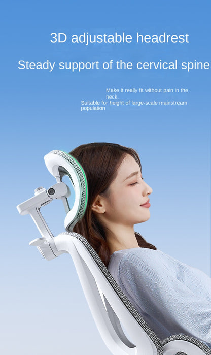 UVR Domestic Comfortable Sedentary Breathable Mesh Chair Ergonomic Design Recliner Chair Office Adjustable Lumbar Support Chair